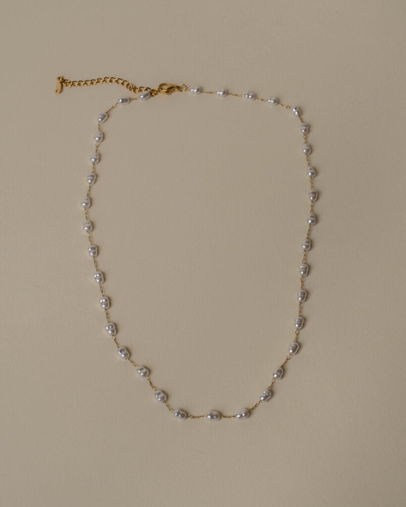 Fresh Water Pearl Chain Necklace