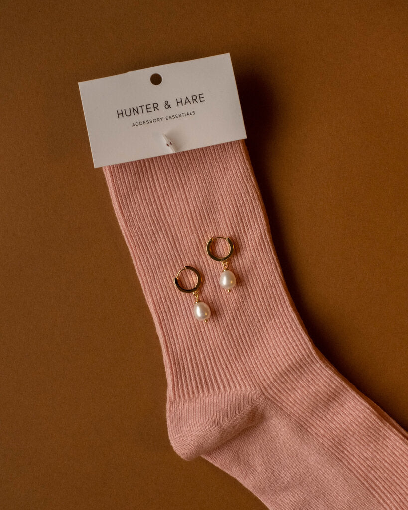 Thin Ribbed Socks