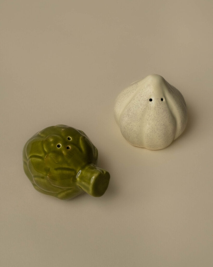 Artichoke Garlic Salt & Pepper Shakers