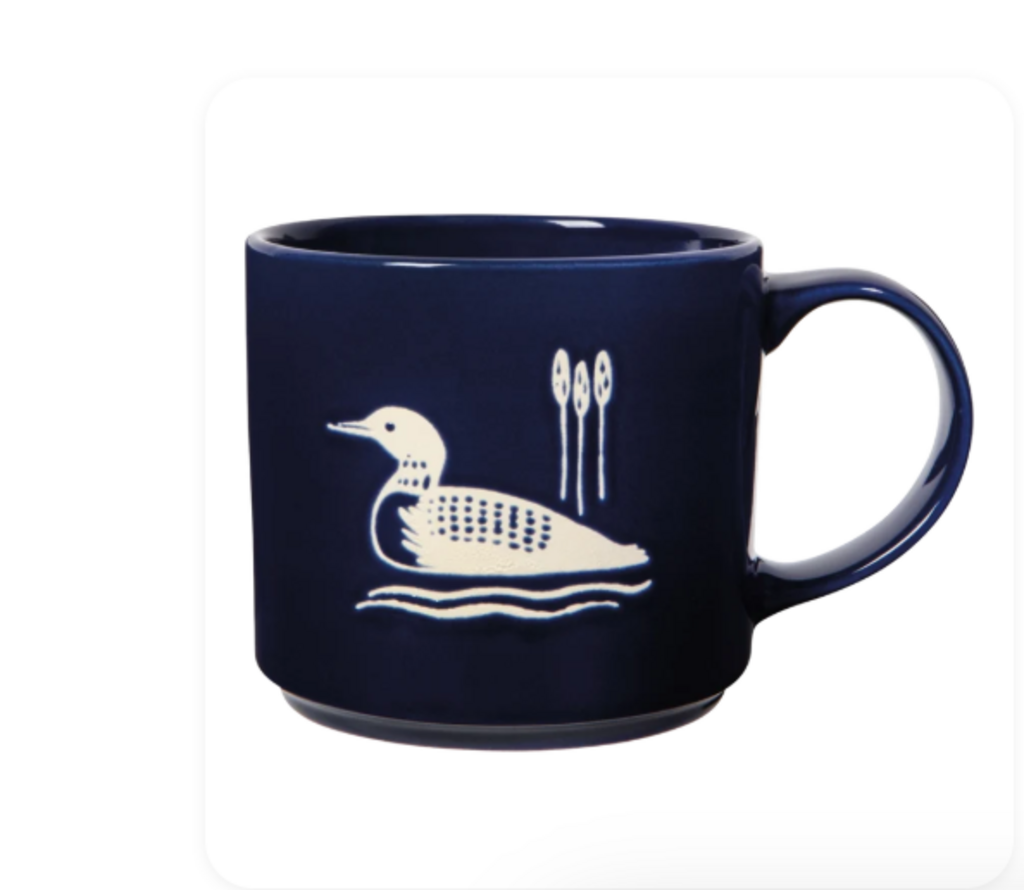Canadiana Wild North Loon Stacking Mug
