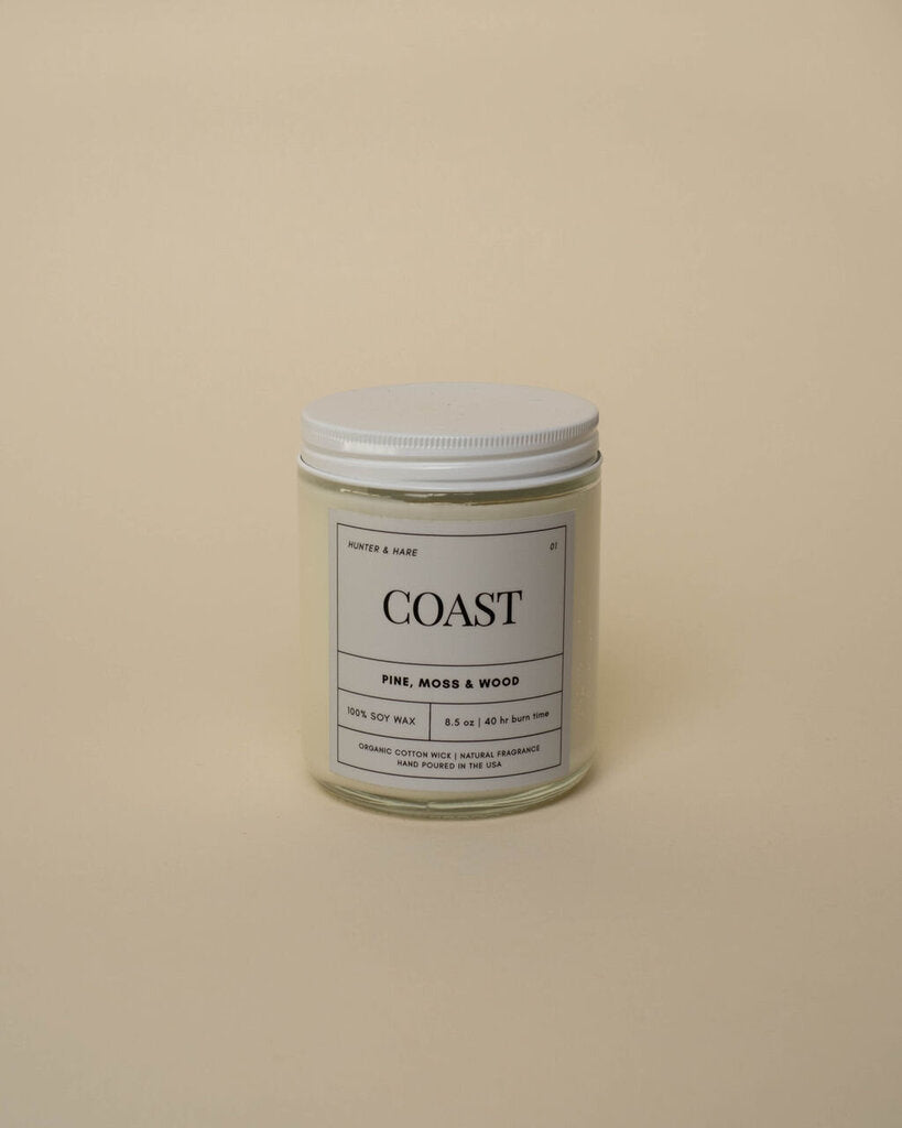 Coast - Pine + Moss + Wood Soy Candle