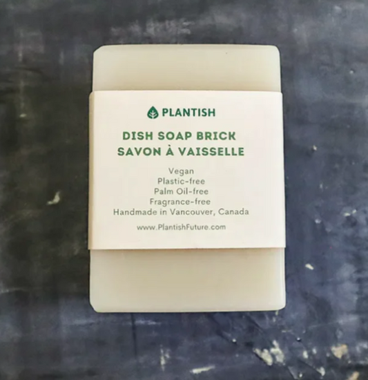Plantish: Solid Dish Soap Bar 8oz