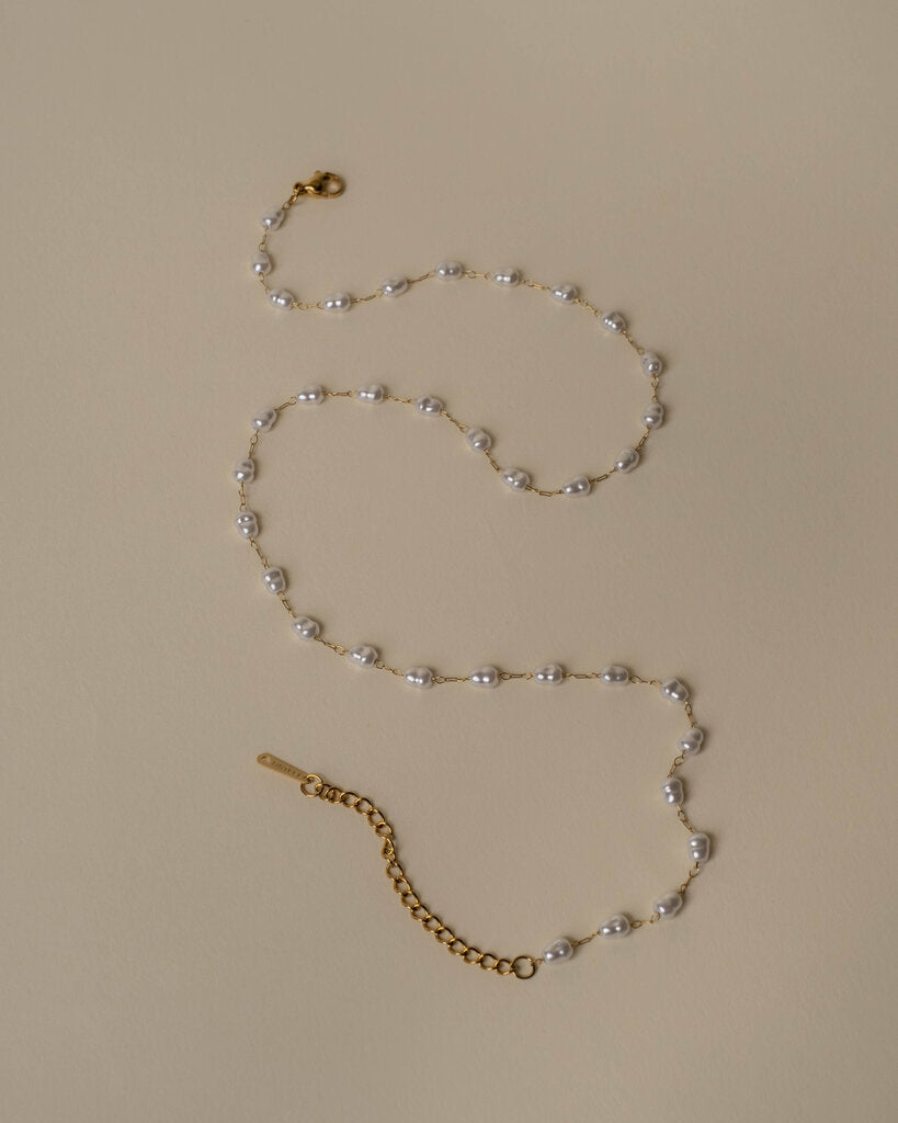 Fresh Water Pearl Chain Necklace