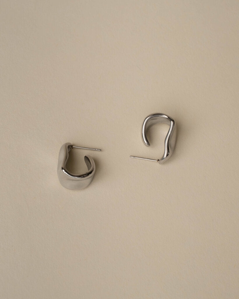 Chunky Organic C Hoops