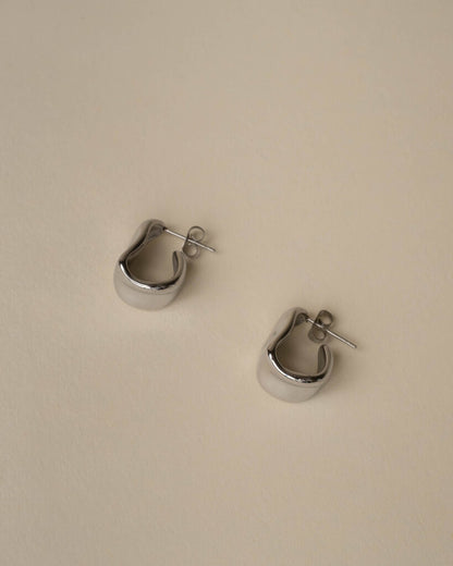 Chunky Organic C Hoops
