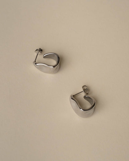 Chunky Organic C Hoops