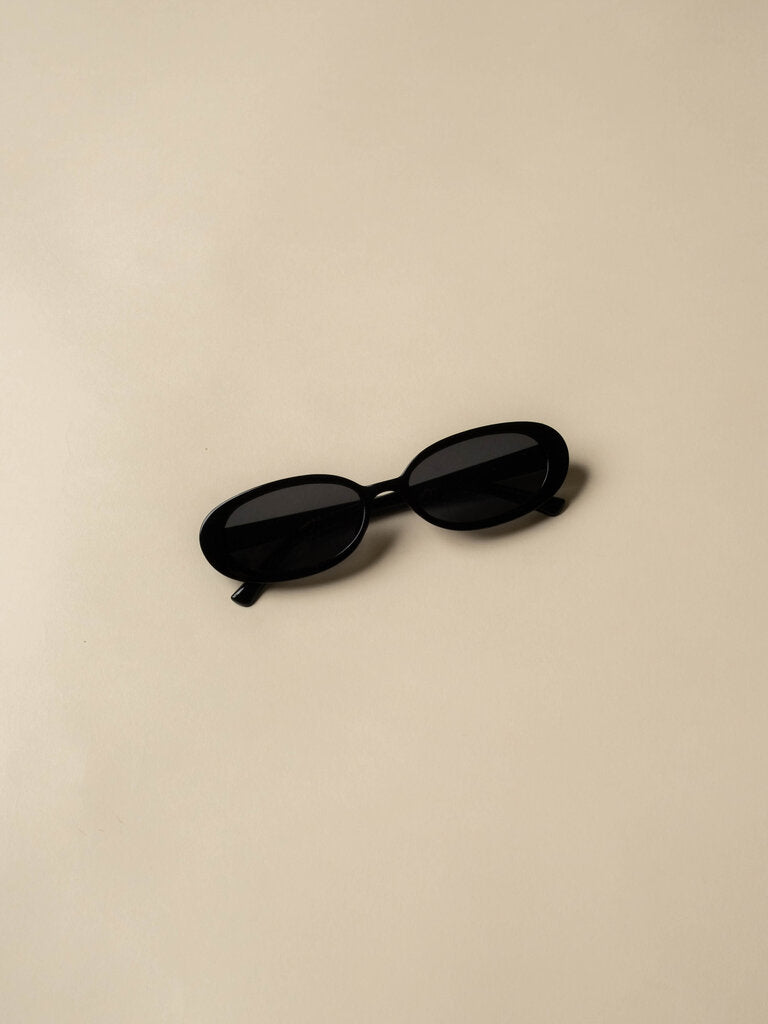 Sarah Slim Oval Sunglasses