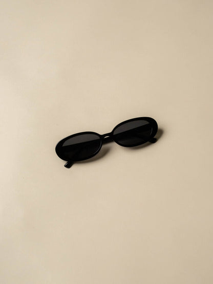 Sarah Slim Oval Sunglasses