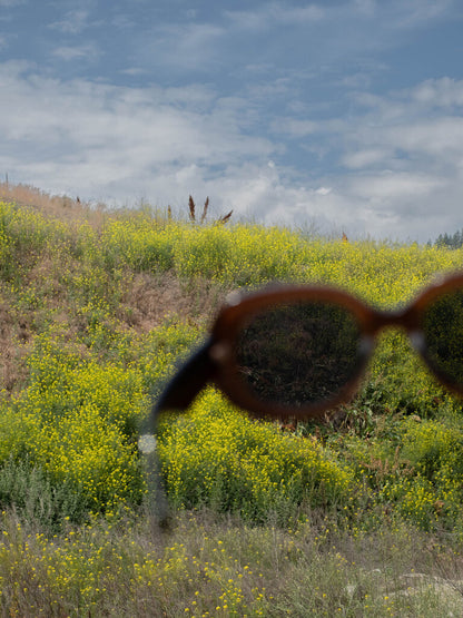 Nikkaela Retro Round Sunglasses
