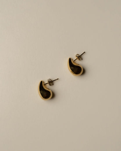 Vicky Small Tear Drop Stud Earrings