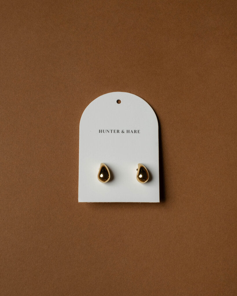 Vicky Small Tear Drop Stud Earrings