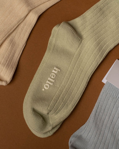 Hello Socks Cotton
