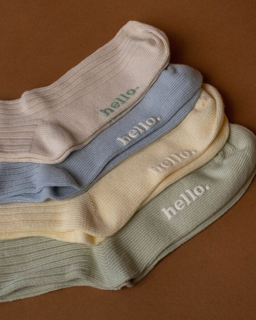 Hello Socks Cotton