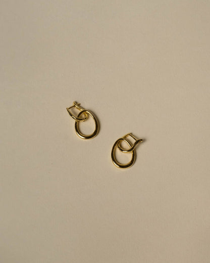 Isabella Water Drop Link Dangle Earring