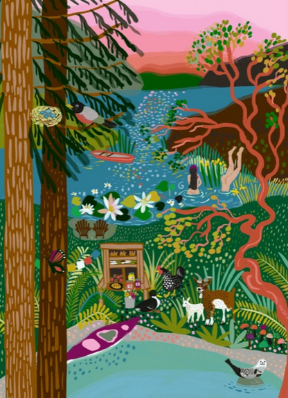 Salt Spring Island 1000-Piece Puzzle