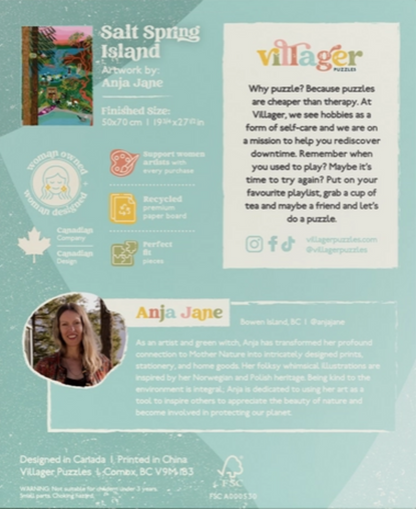 Salt Spring Island 1000-Piece Puzzle