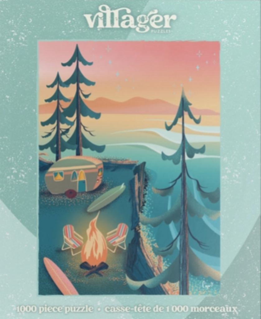 Coastal Camping 1000-Piece Puzzle