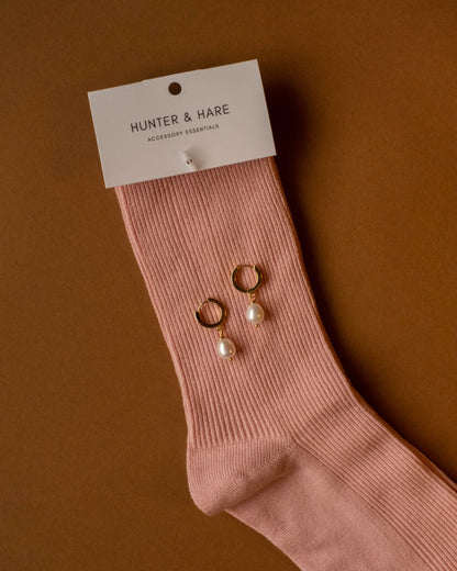 Thin Ribbed Socks