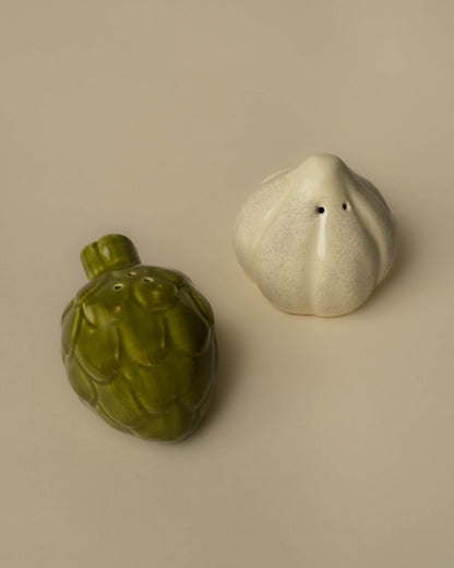 Artichoke Garlic Salt & Pepper Shakers