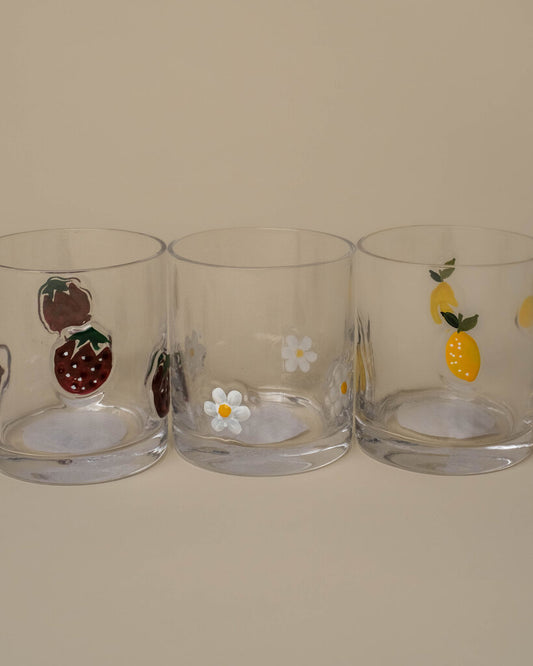 Pressed Glass Tumbler