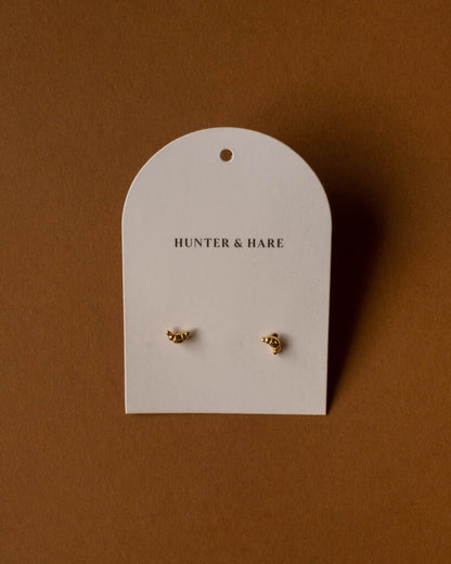 Juliette Croissant Studs