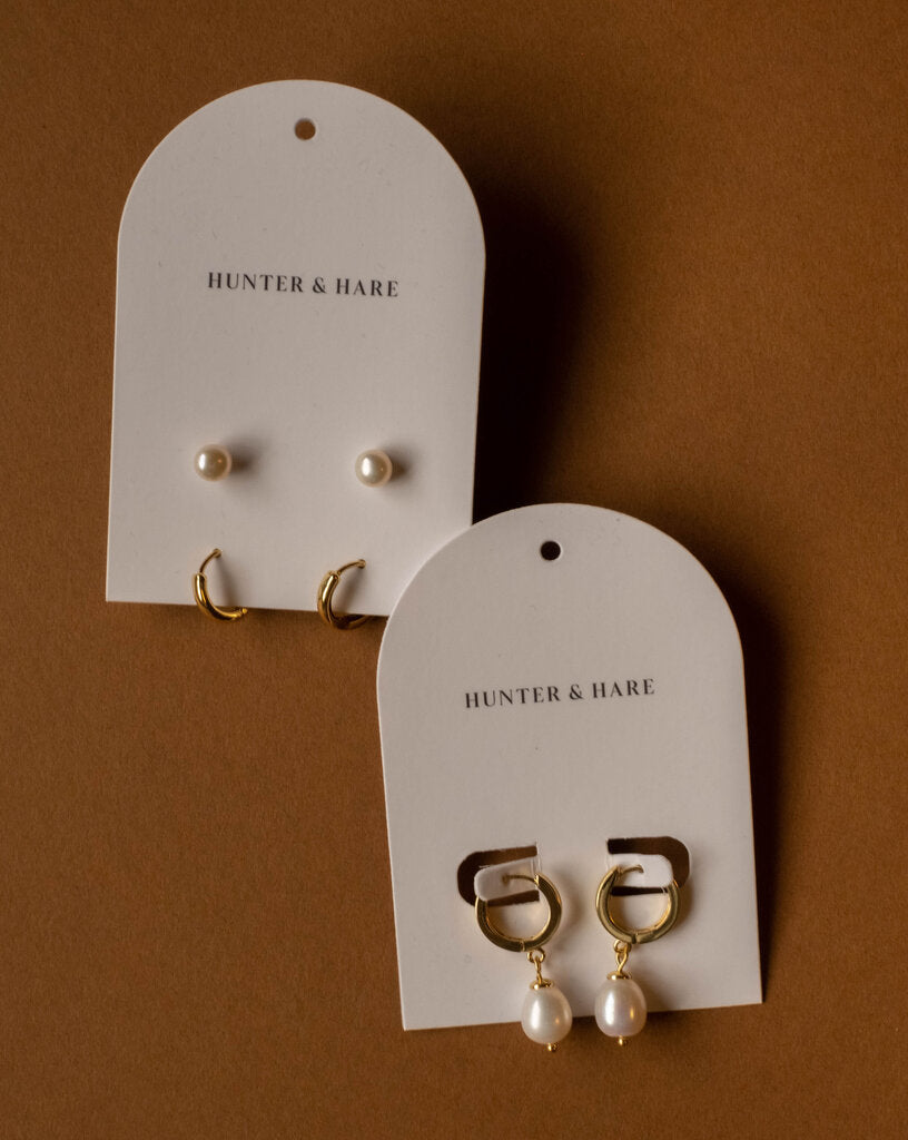 Laurel Fresh Water Pearl Huggie
