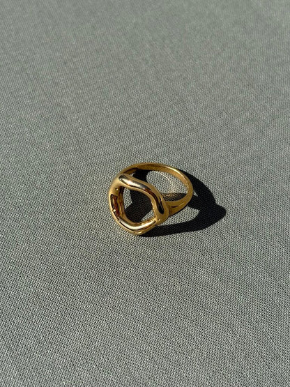 Aminah Organic Circular Ring