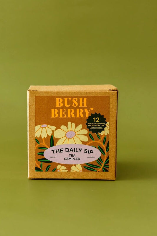 The Daily Sip Sampler | 12 Single Serving Caffeinated Teas