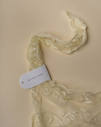 Floral Lace Bandana