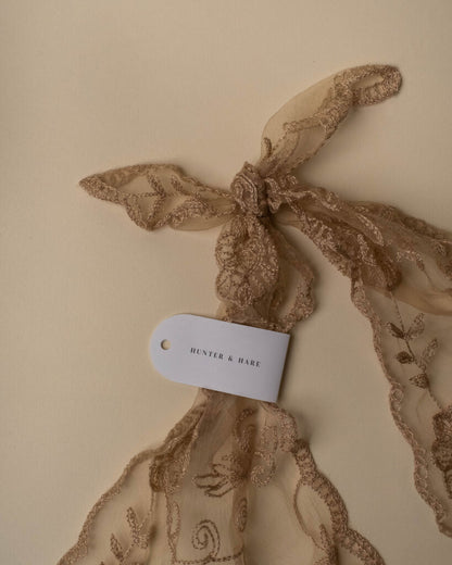 Floral Lace Bandana