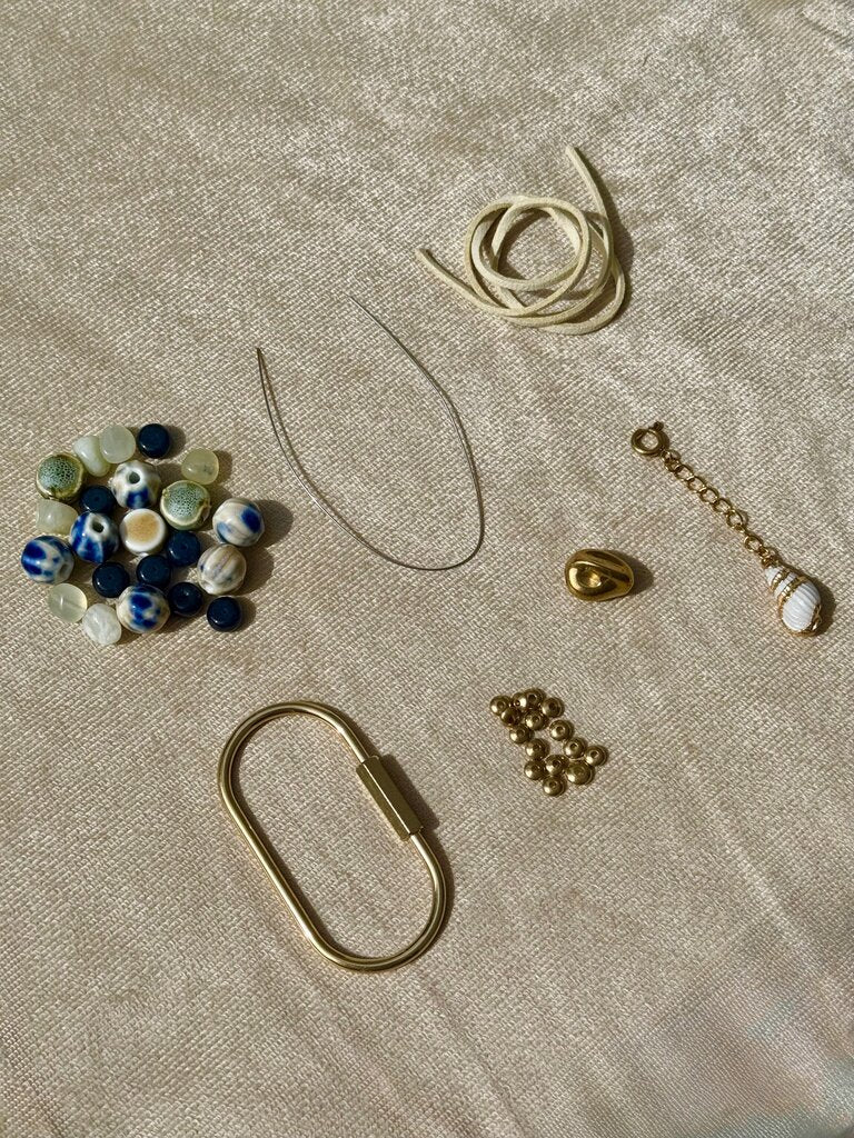 Beaded Bag Charm Kit