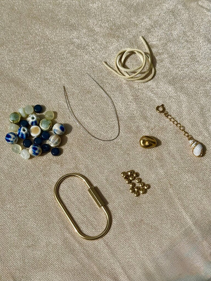 Beaded Bag Charm Kit
