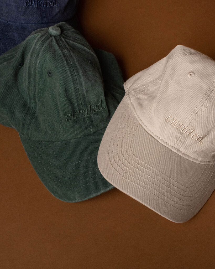 "Curated" Baseball Cap