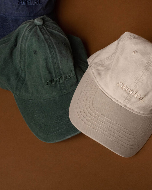 "Curated" Baseball Cap