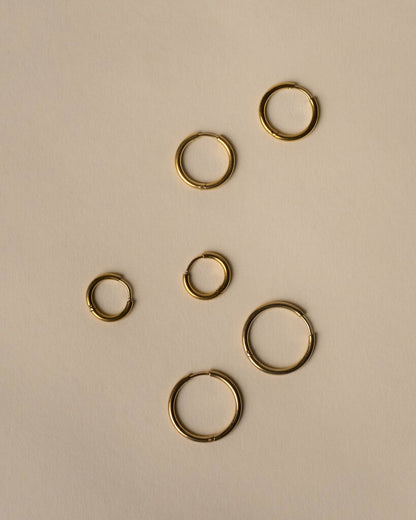 Everyday Triple Set Hoop Earrings