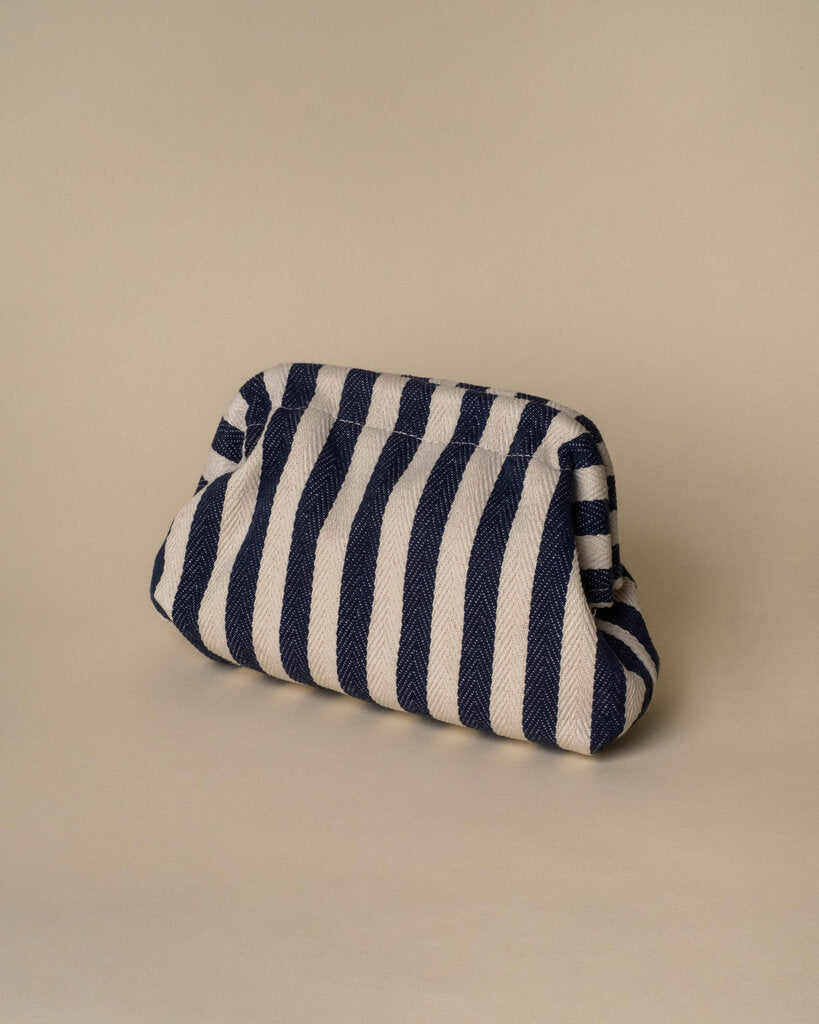 Striped Make Up Bag