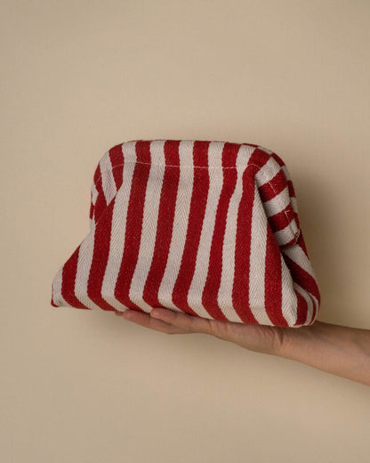 Striped Make Up Bag