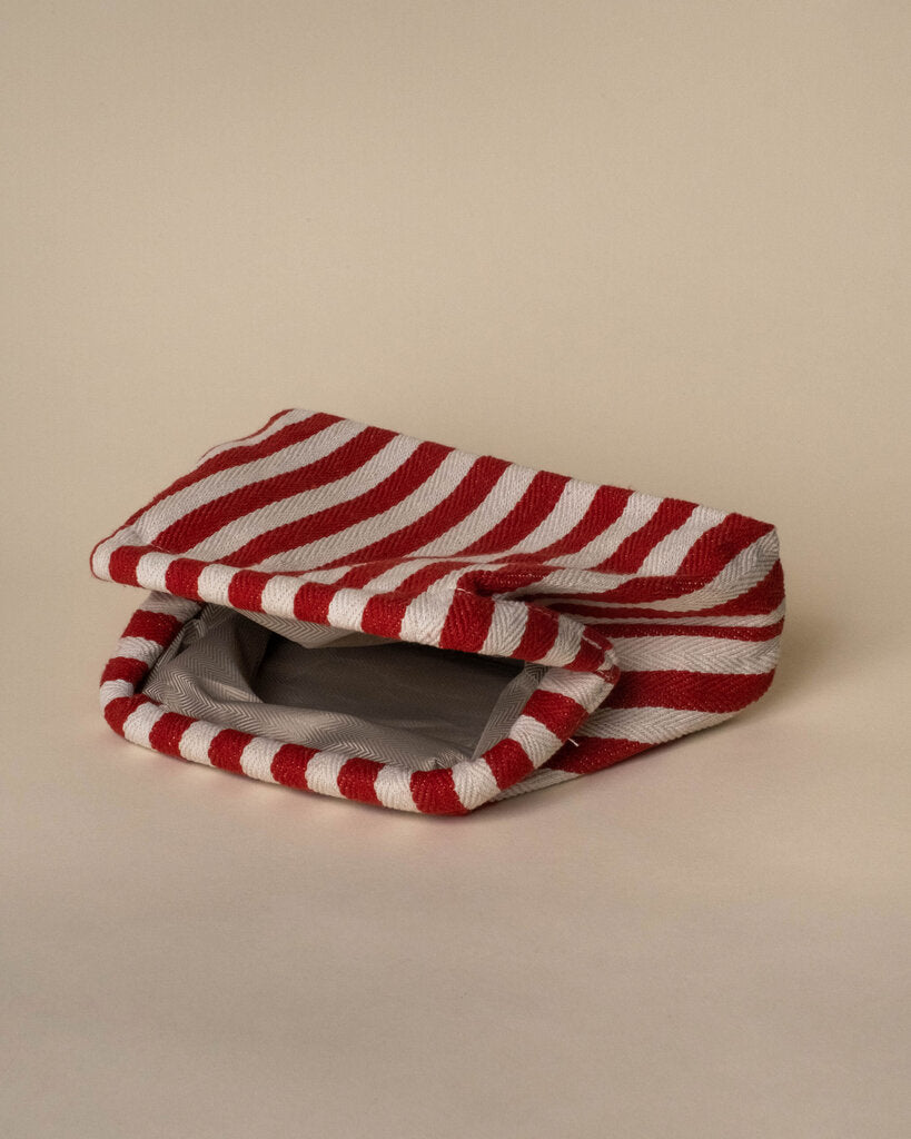 Striped Make Up Bag