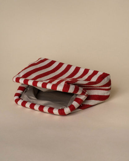 Striped Make Up Bag