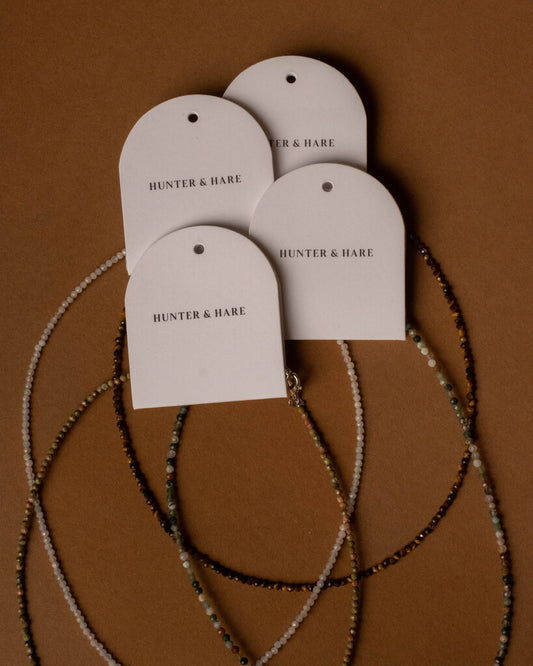 May Natural Stone Beaded Necklace