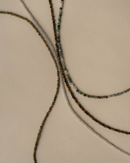 May Natural Stone Beaded Necklace