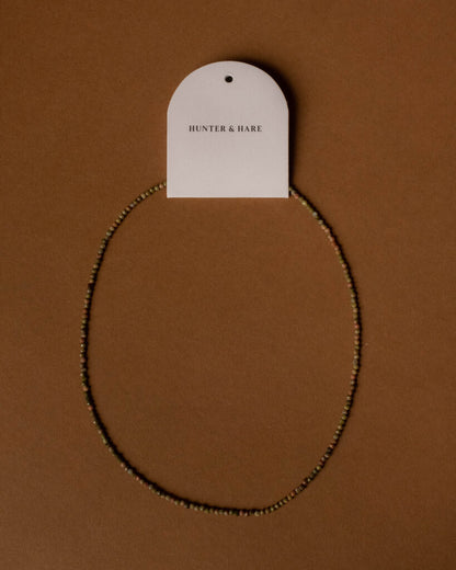 May Natural Stone Beaded Necklace