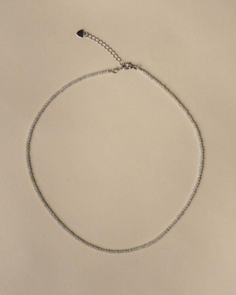 May Natural Stone Beaded Necklace