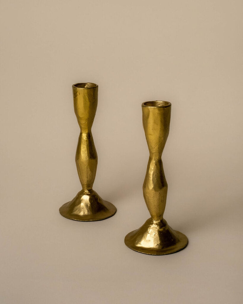 Zora Forged Candlestick