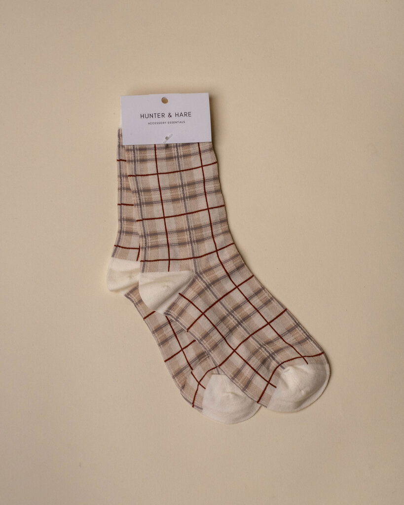 Autumn Plaid Socks