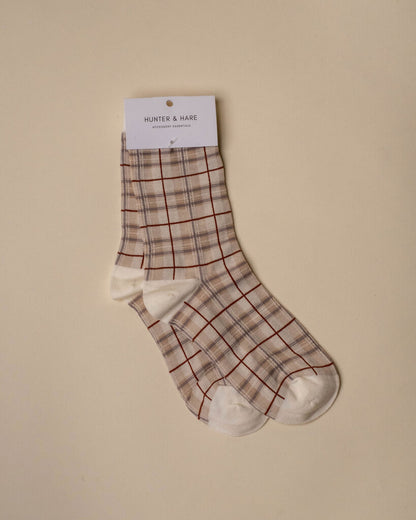 Autumn Plaid Socks