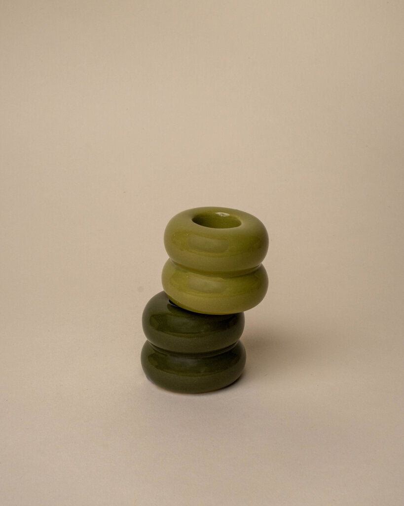 Stacked Ceramic Taper  Holder