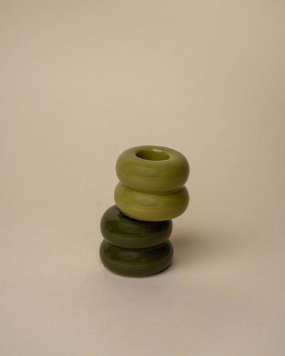 Stacked Ceramic Taper  Holder