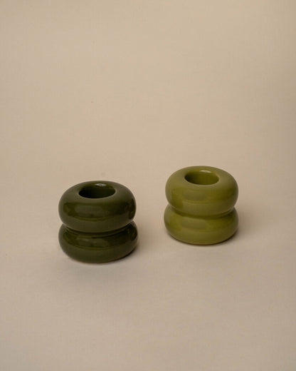 Stacked Ceramic Taper  Holder