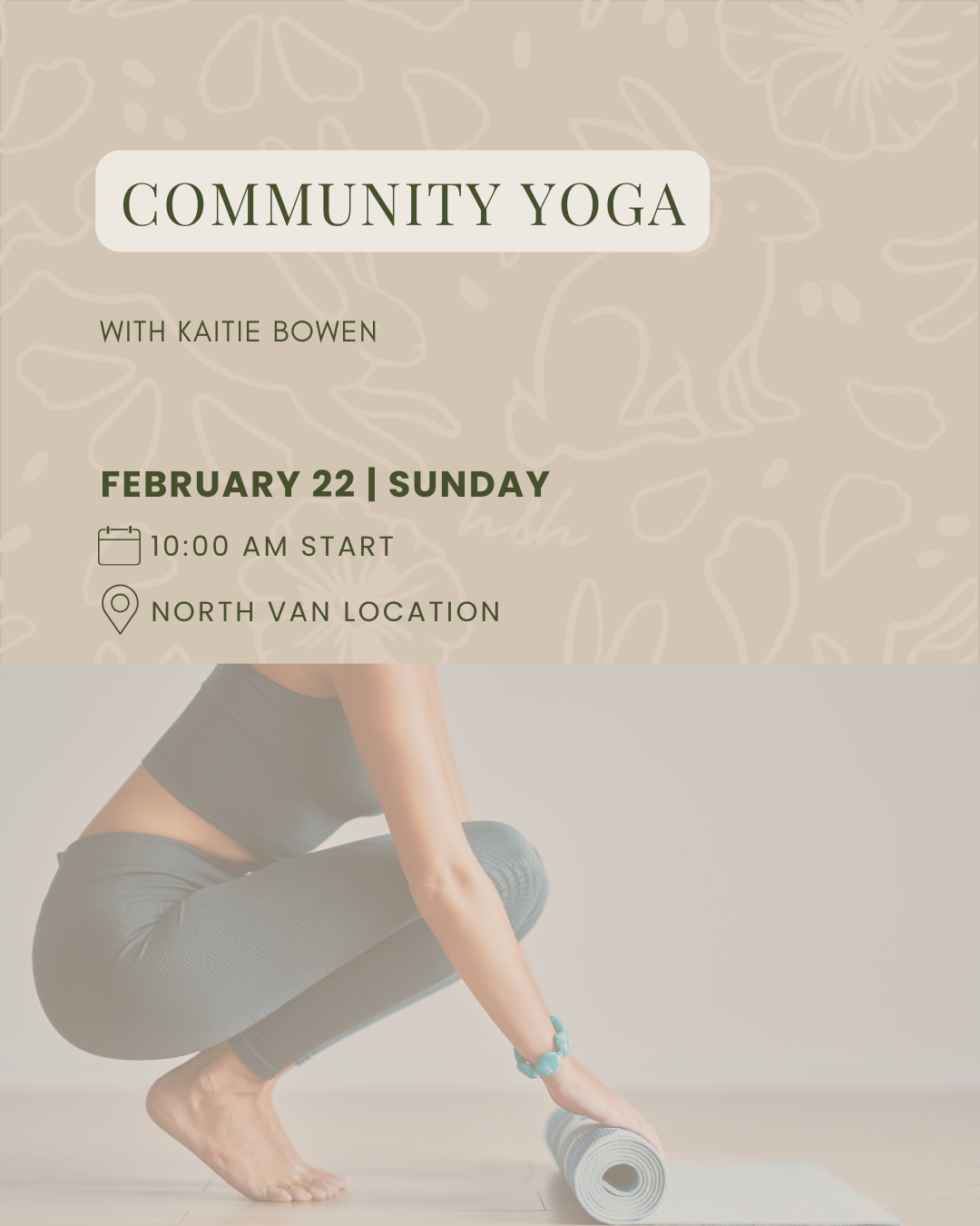 H&H Community Yoga Class - Feb 22nd